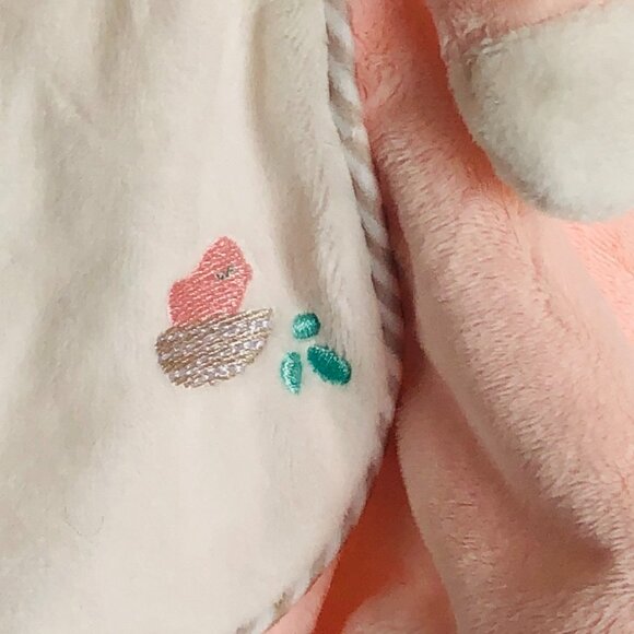 New w/ Tag Douglas Baby Lil' Snuggler Pink Elephant 🐘Lovey Blanket Plush🍼 - Picture 8 of 10